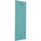 Ekena Millwork True Fit PVC Hastings Fixed Mount Shutters, Pure Turquoise, 18W x 59H, PR TFP001HS18X059PT - alternate 11